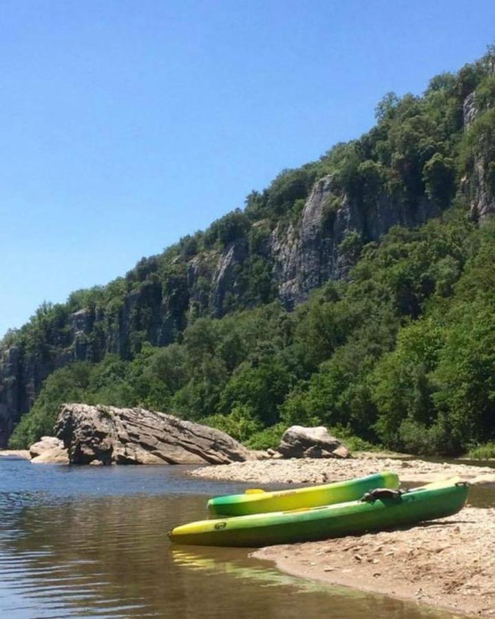 Gite « Les Rives De L'Ardeche » Ucel Bagian luar foto